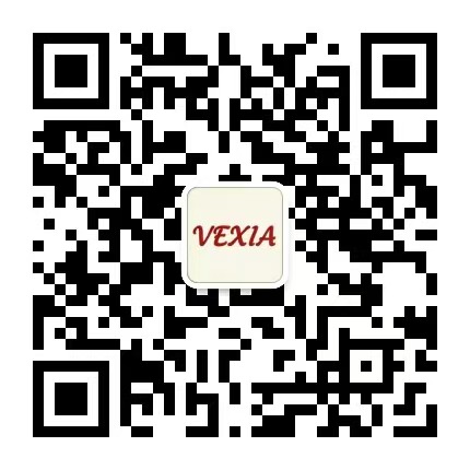 VEXIA新势力 微信公众号二维码